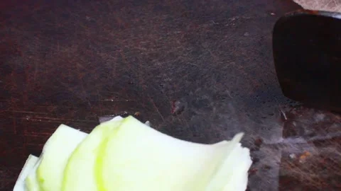 Vegetable processing Stock Footage 302159795