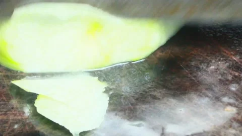 Vegetable processing Stock Footage 302159865