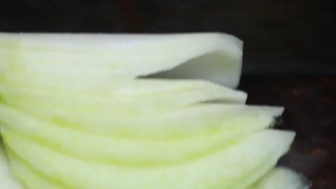 Vegetable processing Stock Footage 302159881