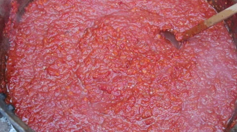 Vegetable puree preparing Stock Footage 56797840