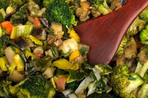 Vegetable ragout Stock Photos