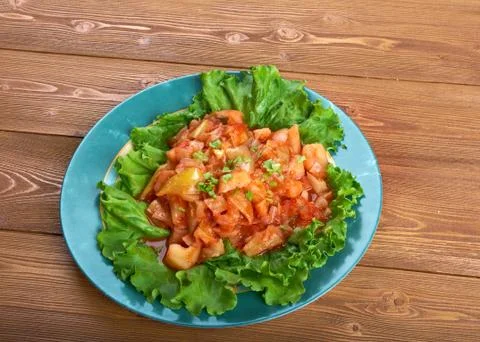 Vegetable ragout Stock Photos