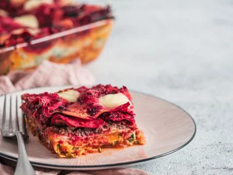 Vegetable rainbow lasagne Photos