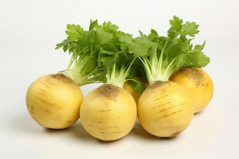 Vegetable, raw potatoes on white background, isolated. Stock Photos