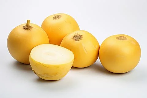 Vegetable, raw potatoes on white background, isolated. Stock Photos