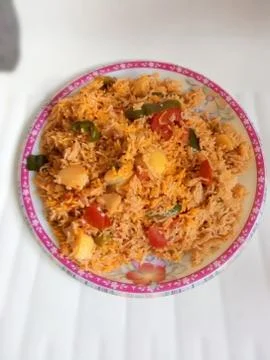 Vegetable rice Stock Photos