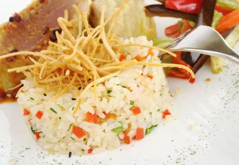 Vegetable risotto Stock Photos