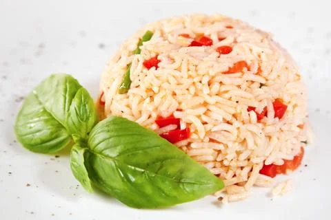 Vegetable risotto Stock Photos