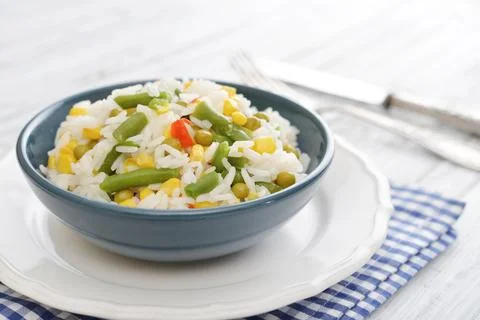 Vegetable risotto Stock Photos