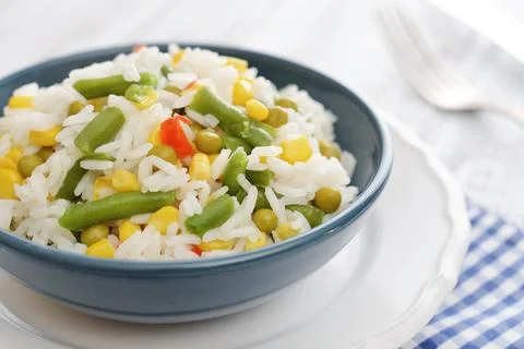 Vegetable risotto Stock Photos