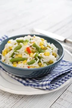Vegetable risotto Stock Photos