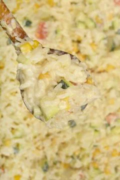 Vegetable risotto Stock Photos