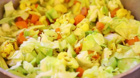 Vegetable sabzi Stock Footage 40732301