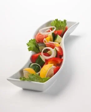 Vegetable salad Foto stock
