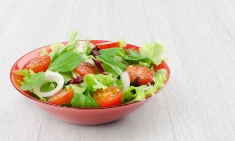 Vegetable salad Stock Photos