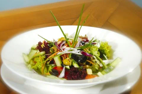 Vegetable salad Stock Photos
