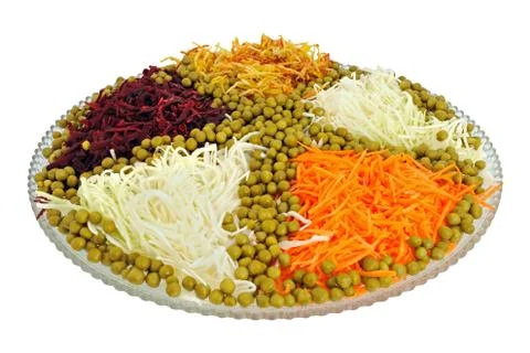 Vegetable salad Stock Photos