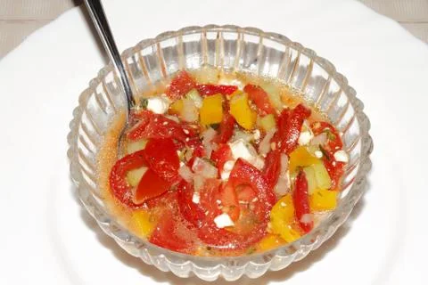 Vegetable salad 스톡 사진