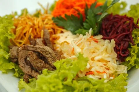 Vegetable salad 스톡 사진