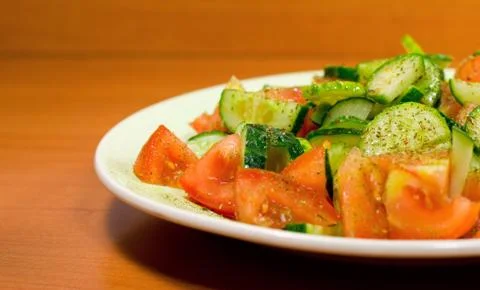 Vegetable salad Foto stock