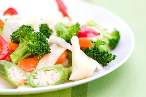 Vegetable salad Stock Photos