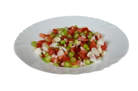 Vegetable salad Foto stock