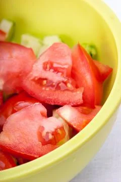 Vegetable salad Stock Photos