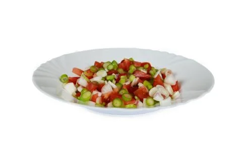 Vegetable salad Foto stock