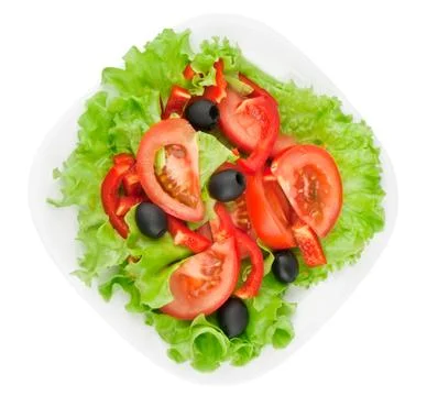 Vegetable salad Stock Photos