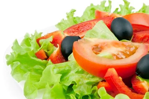 Vegetable salad Stock Photos