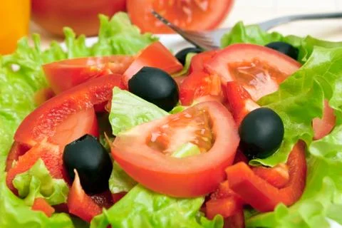 Vegetable salad Stock Photos