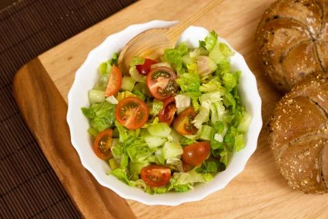Vegetable salad Stock Photos