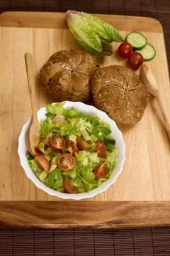 Vegetable salad Stock Photos