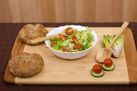 Vegetable salad Stock Photos