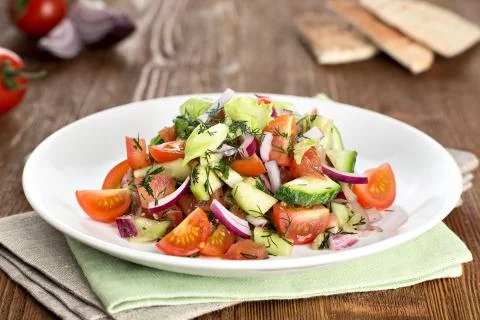 Vegetable Salad Stock Photos