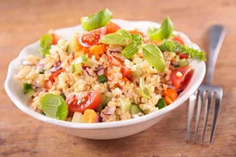 Vegetable salad Stock Photos