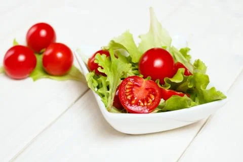 Vegetable salad Stock Photos