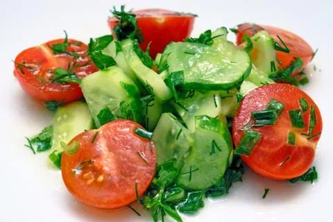 Vegetable salad Stock Photos