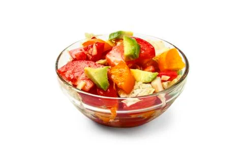 Vegetable salad Stock Photos