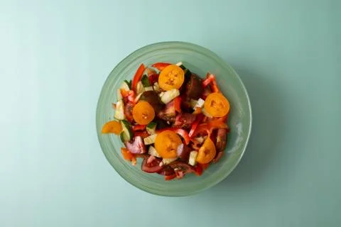 Vegetable salad Stock Photos