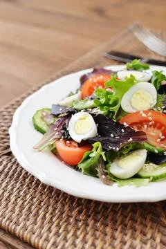 Vegetable salad Stock Photos