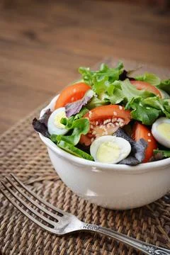 Vegetable salad Stock Photos