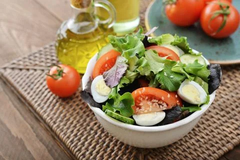 Vegetable salad Stock Photos