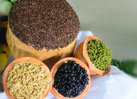 Vegetable seeds Stock Photos