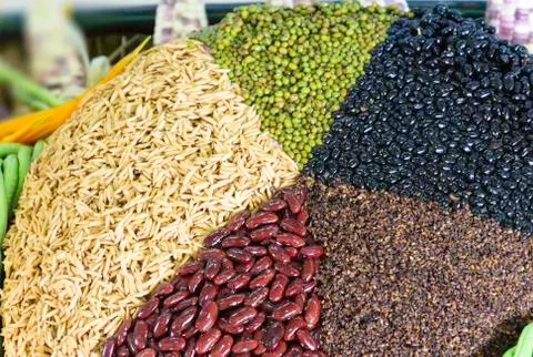 Vegetable seeds Stock Photos
