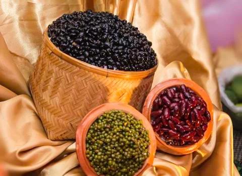 Vegetable seeds Stock Photos