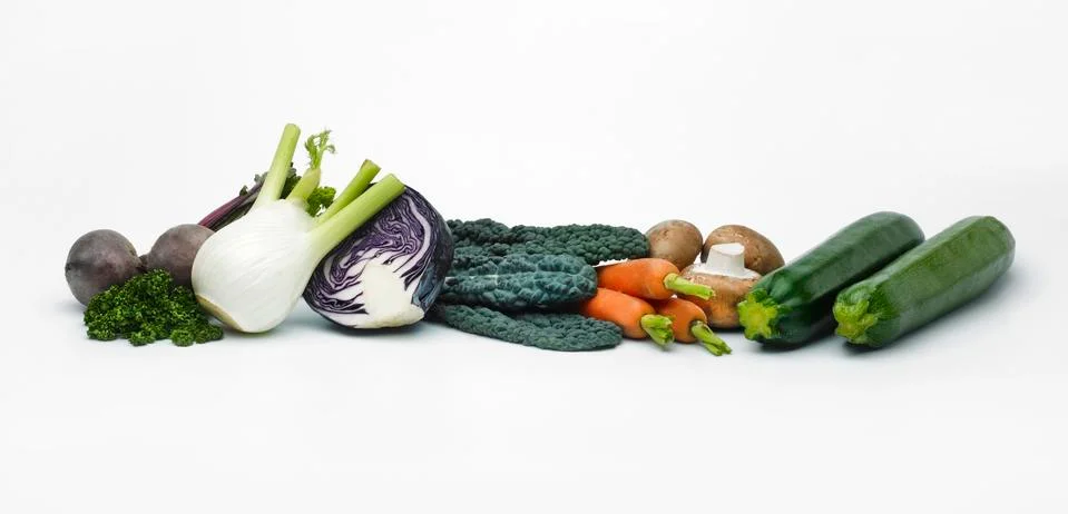 Vegetable selection Stock Photos