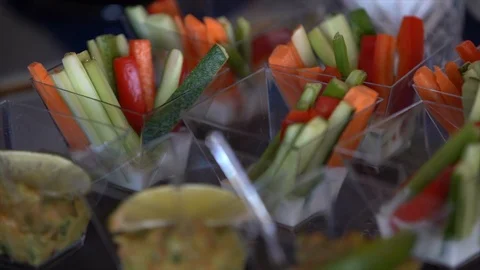 Vegetable snack Stock Footage 101732464