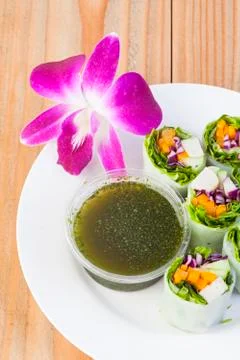 Vegetable snacks menu Stock Photos