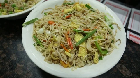 Vegetable Soft Noodles Video stock 74166543